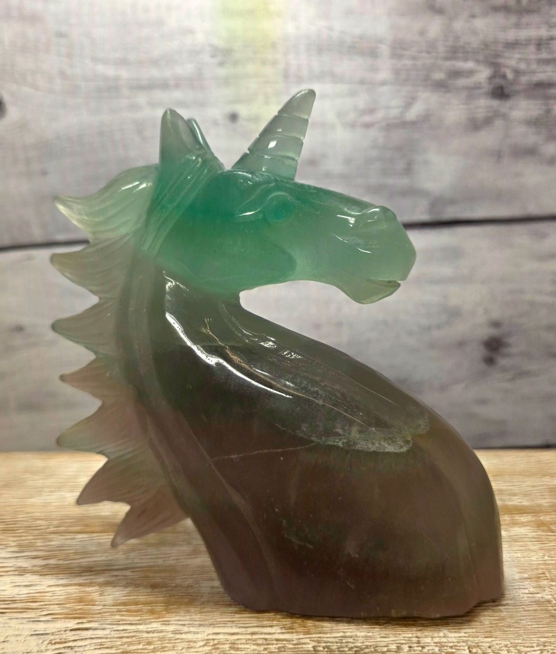 Minerali & Pietre curative: Fluorit Einhorn 1kg – Nuovo e nell'imballaggio originale da Matzingen venduto da Shay_Crystalz 1