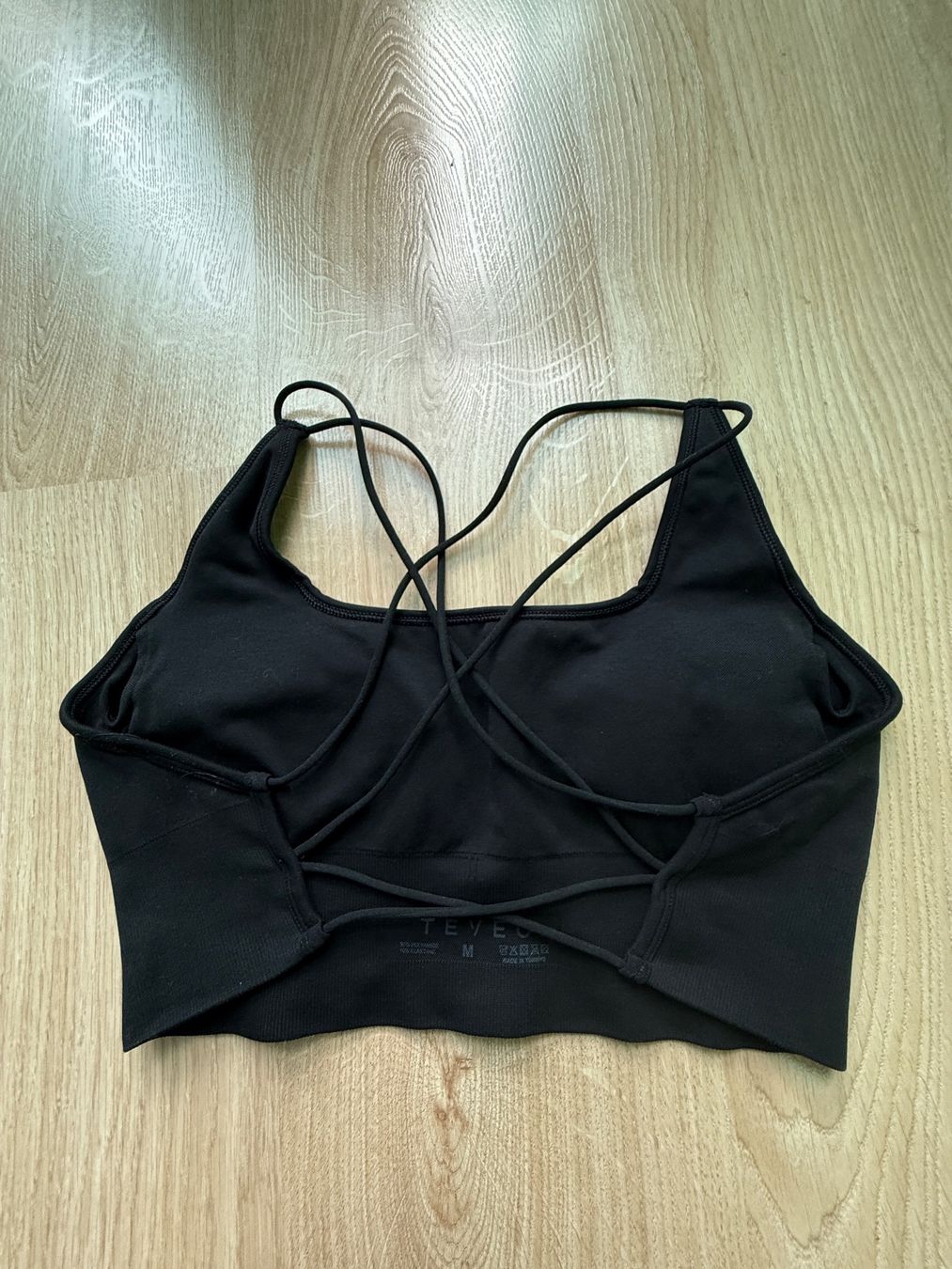 Teveo Top: Teveo Everyday Backless Top schwarz, Grösse M – Usato da ZUFIKON venduto da SULMI01 1