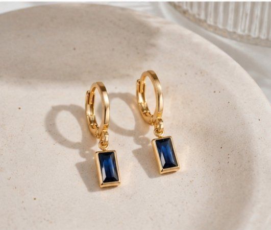 Boucles d'oreille: Ohrringe 18k vergoldet – Neuf avec emballage d'origine à Hemmental par Aureumgold 1