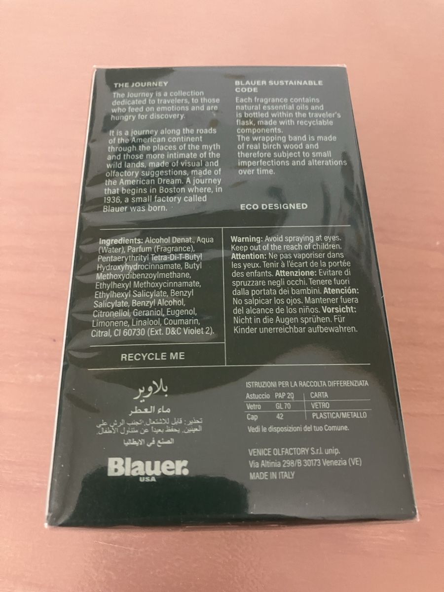 Parfum & Eau de Toilette: Profumo Blauer – Neu und originalverpackt aus Breganzona von Jufex13 1