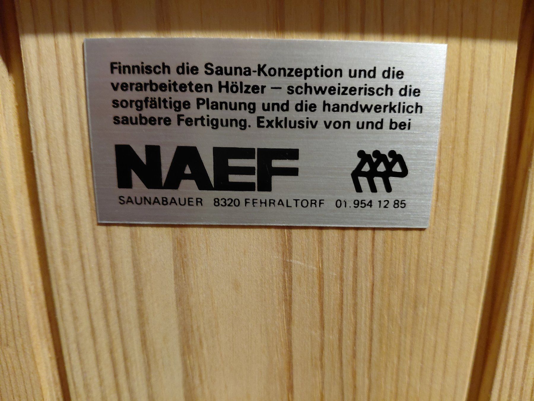Sauna & Accessori: Vollholz-Sauna – Usato da Bäretswil venduto da grorami 1