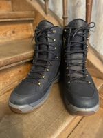 LOWA, Gr. 48 1/2, Winterschuhe dunkel/hellgrau