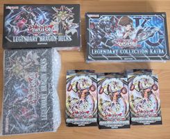 Yu-Gi-Oh! Konvolut: 2x Dragon 1x Kaiba 3x cdr - OVP & vers.