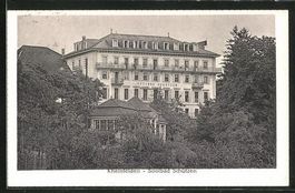 Rheinfelden, Soolbad Schützen, gelaufen 1923