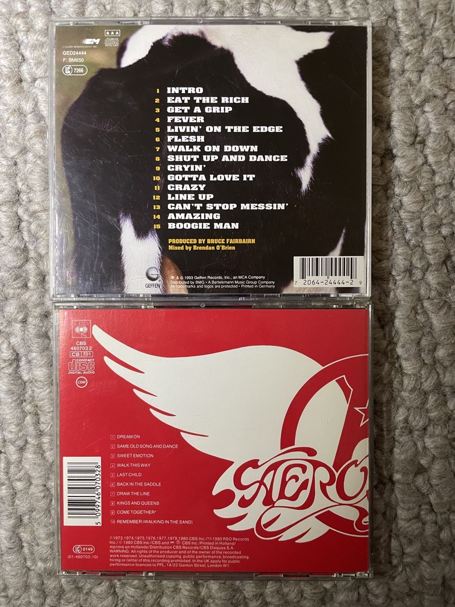 CD: 2x Aerosmith – Nuovo (secondo la descrizione) da Reinach AG venduto da trigger7811 1