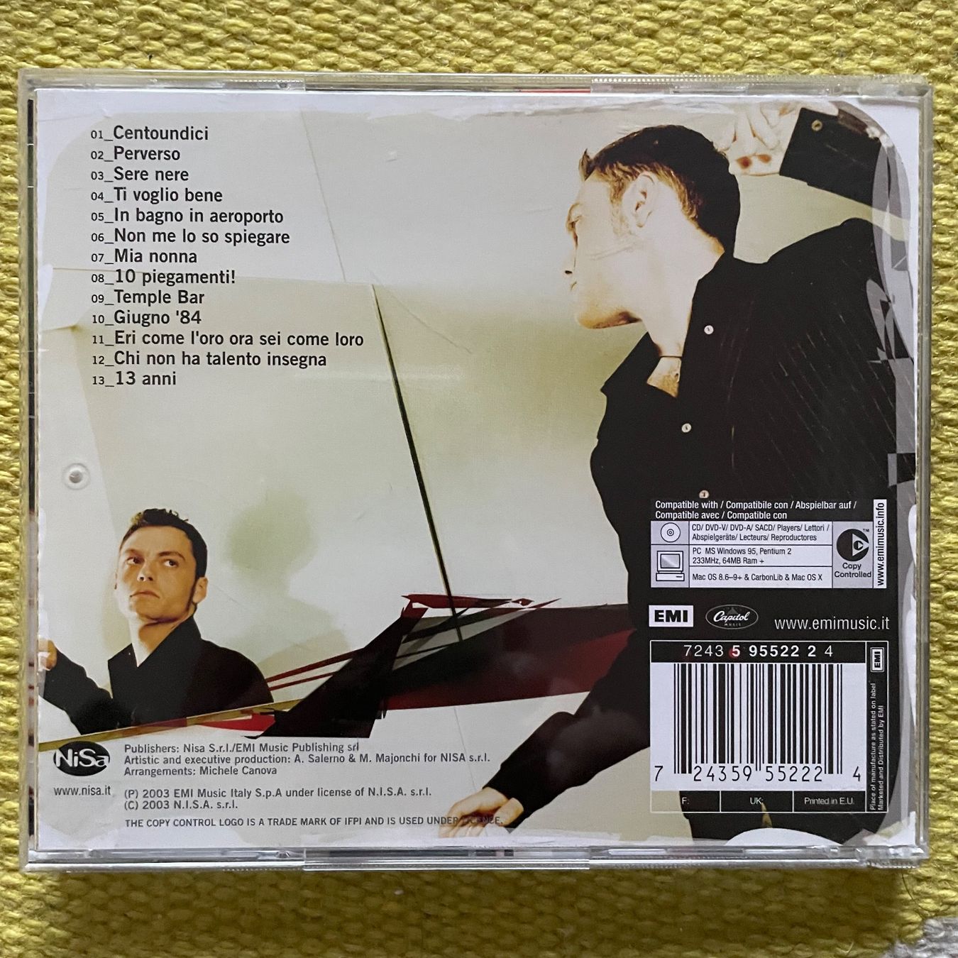 CD: TIZIANO FERRO-111 CENTOUNDICI – Usato da Rorschacherberg venduto da CD-Roli 1