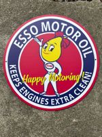 Esso happy motoring benzin Tankstelle werbung reklame
