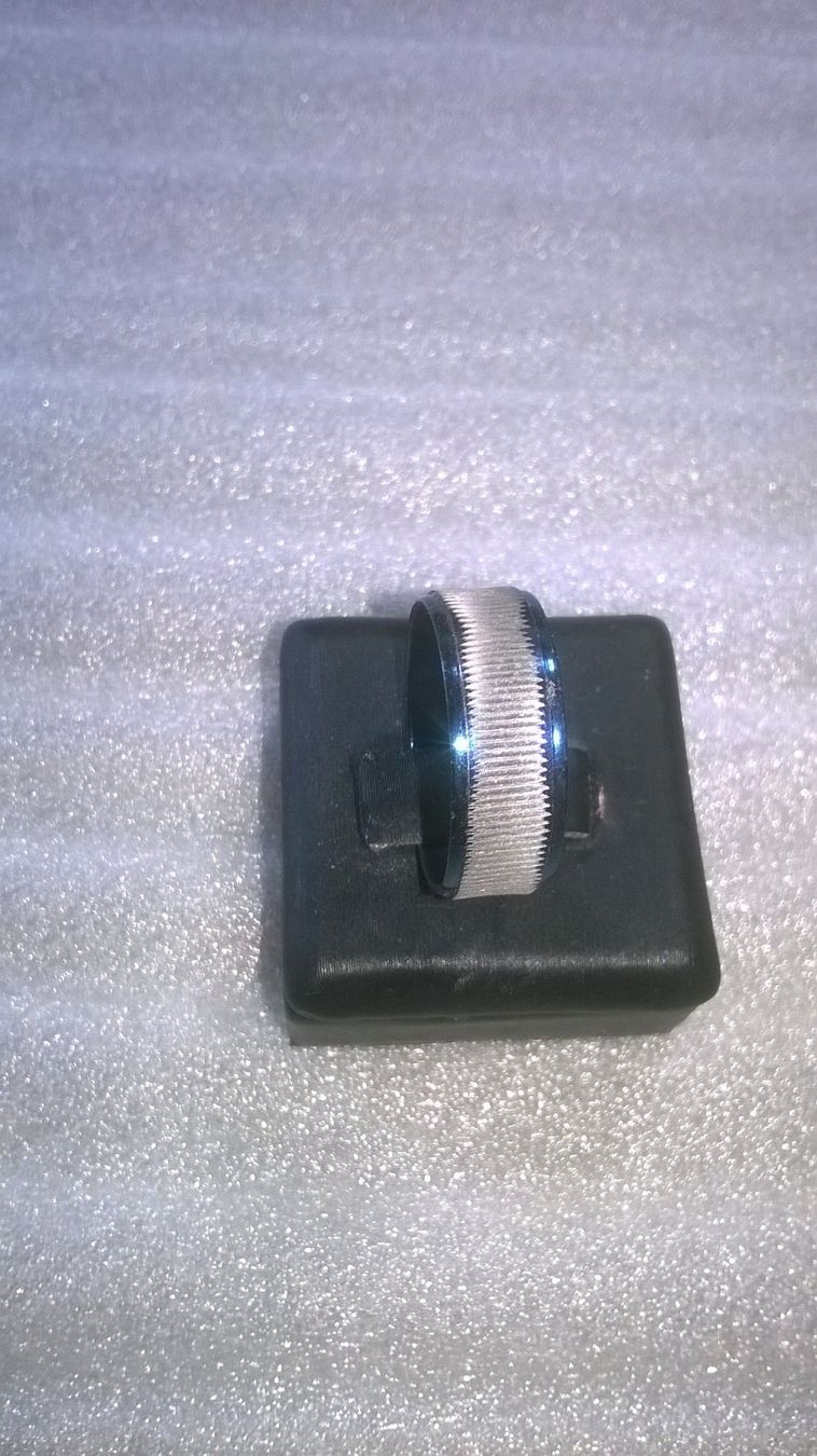 Anelli: RING EDELSTHAL,,,BLAU UND WEISS,,,GLANZIG – Nuovo (secondo la descrizione) da Basel venduto da bijoutrie_4 1