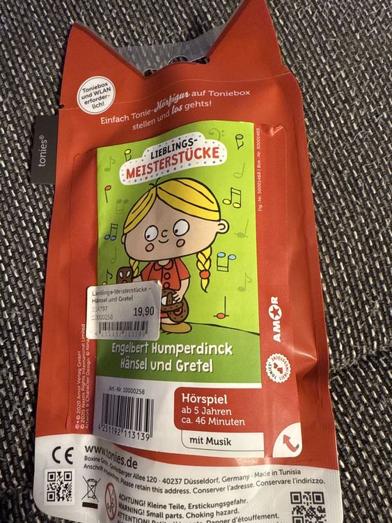 Tonie Figur - Lieblings-Meisterstücke Hänsel und Gretel Neu 2