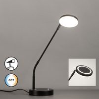 LED Tischleuchte, Tastdimmer, 48 cm Höhe