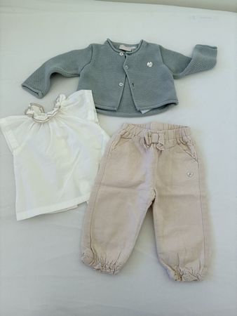 Baby Mädchen Sommer Set 3-Teilig Gr. 62/68