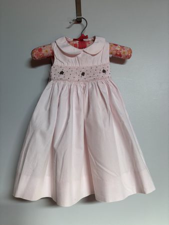 Robe Cyrillus smocks 6 mois - 68cm COMME NEUVE