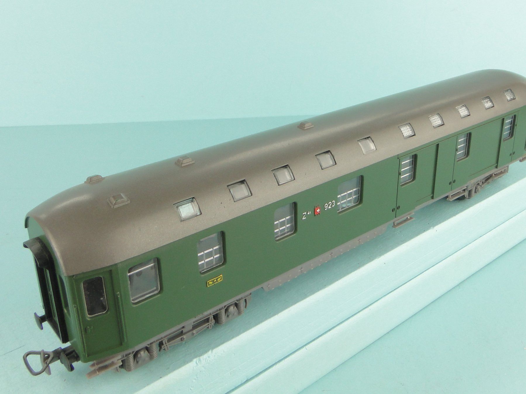 Kleinbahn Modellini di ferrovie: Kleinbahn 383 SBB Gepäckwagen – Usato da Bülach venduto da cann11 2