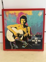 Coffret disque Johnny Hallyday "Dix Ans De Ma Vie" signé mai