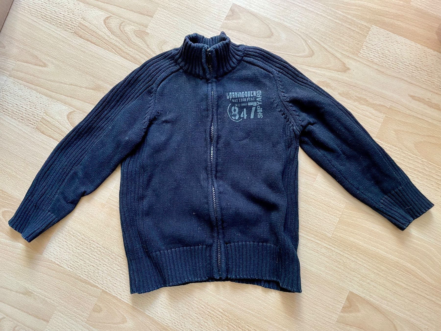 Giacche & Cappotti: Strickjacke mit Reissverschluss, Gr. 104-110 – Usato da Weingarten-Kalth venduto da ana_tim