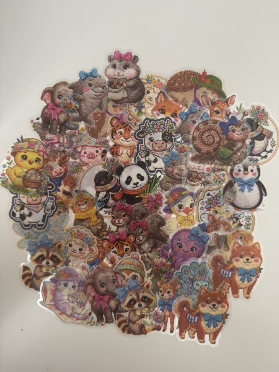 Sticker: Set of 50 Animal Stickers – NEW!1 – Nuovo (secondo la descrizione) da Sins venduto da sum_lv6d