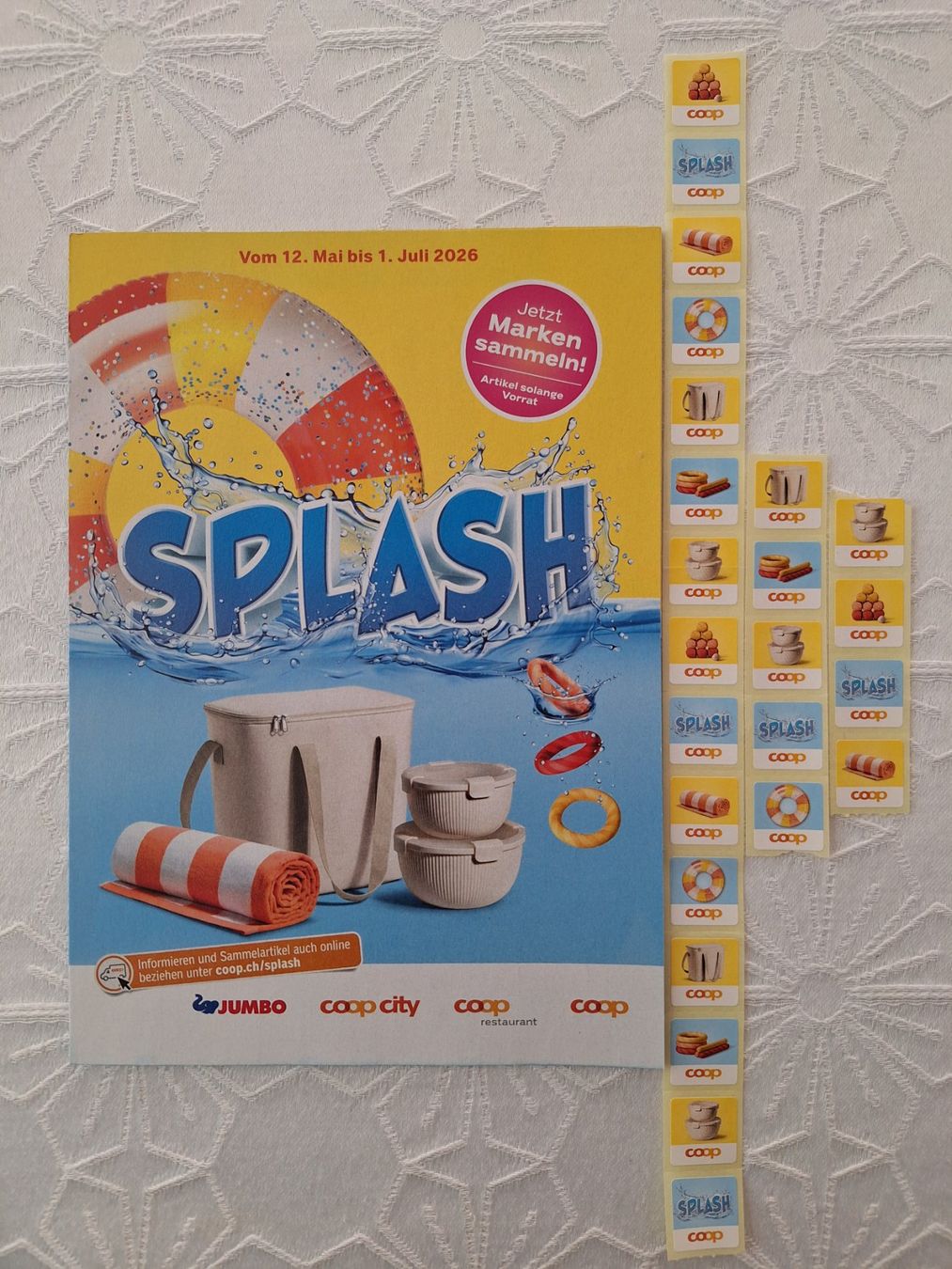Coop Raccolte di bollini & punti: 24 COOP SPLASH Sammelmarken – Nuovo (secondo la descrizione) da Turgi venduto da Markito0