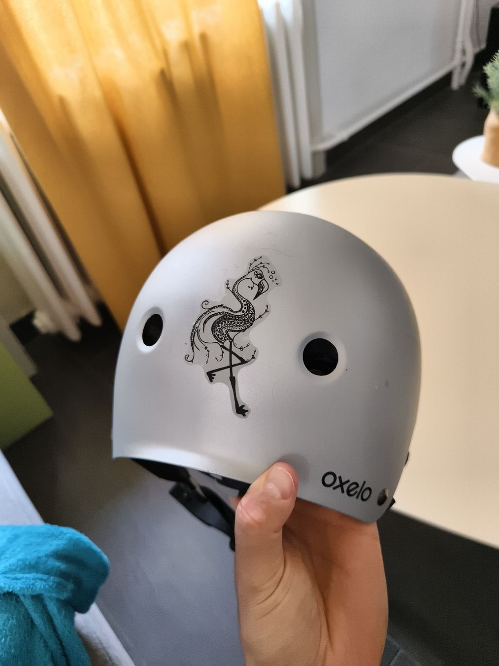 Oxelo Caschi: Oxelo Helmet Grey Size M Used Condition – Usato da Tramelan venduto da Gamoo 1