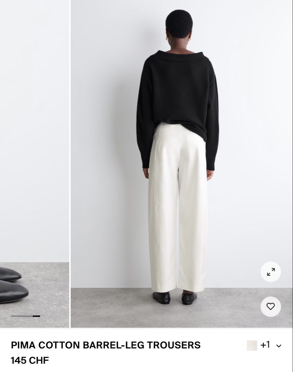 Cos Pantaloni:  COS Baumwollhose Gr. 36 Neu – Nuovo e nell'imballaggio originale da Allschwil venduto da oza_28jw 1