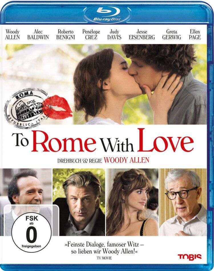 Tutti i DVDs: To Rome with Love (Blu-Ray) – Nuovo (secondo la descrizione) da Bern venduto da Frebo