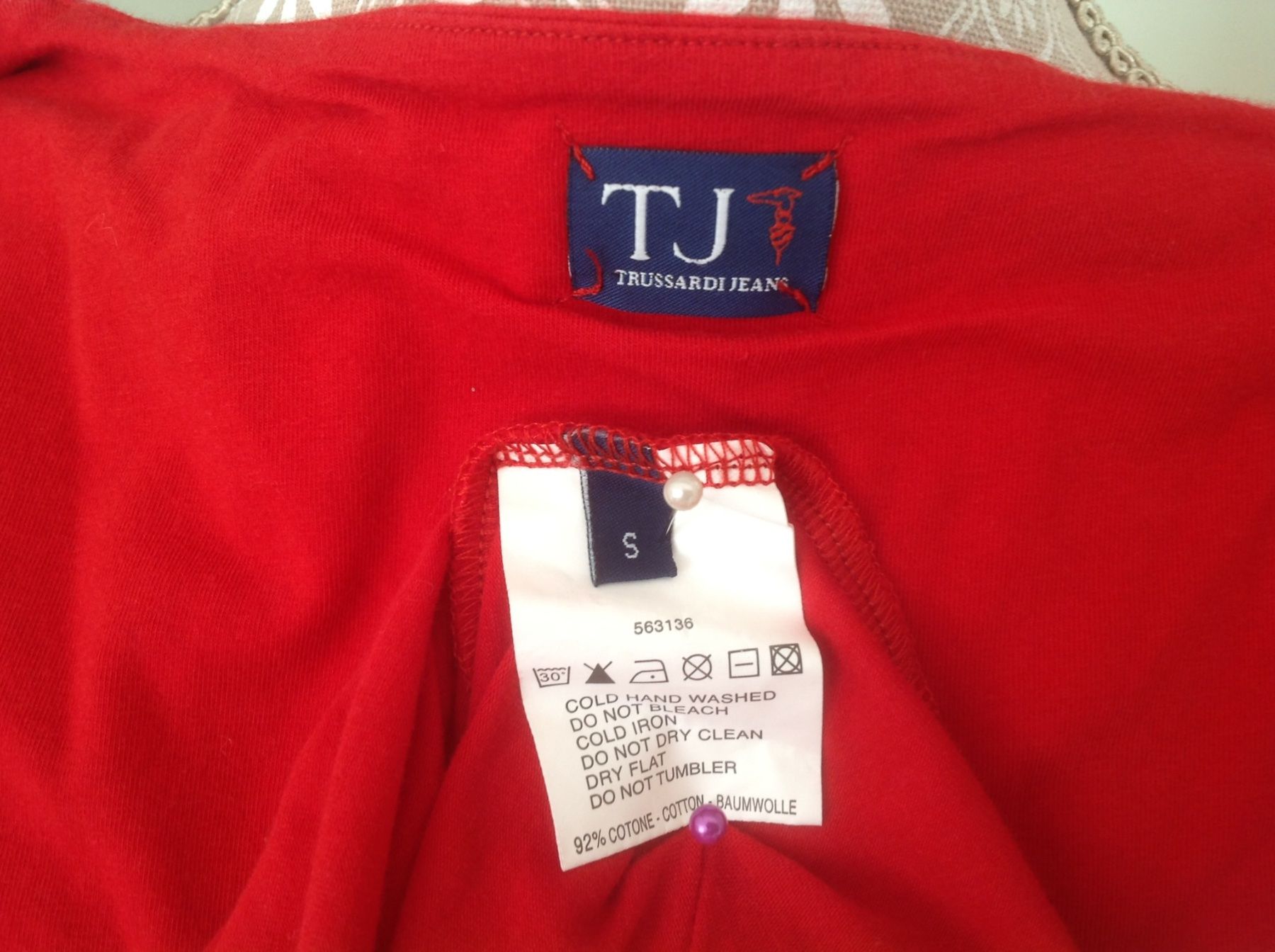 Top: Trussardi Jeans - Top - S – Usato da Sion venduto da accroshoes 6