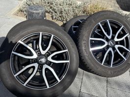 Skoda Octavia Sommer-Kompletträder 205/55 R16 – Rial Alufelg