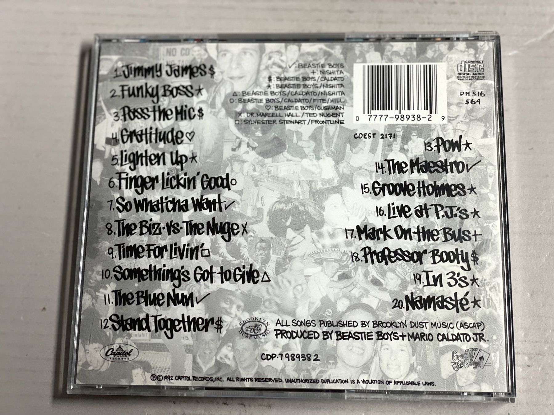 CDs: Beastie Boys – Gebraucht aus Muri b. Bern von AdidasCollector 1