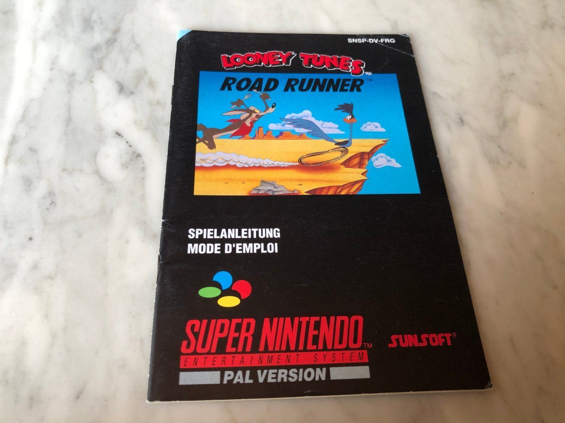 Spiele: ANLEITUNG FÜR ROAD RUNNER SUPERNINTENDO – Gebraucht aus hägendorf von twilightprincess