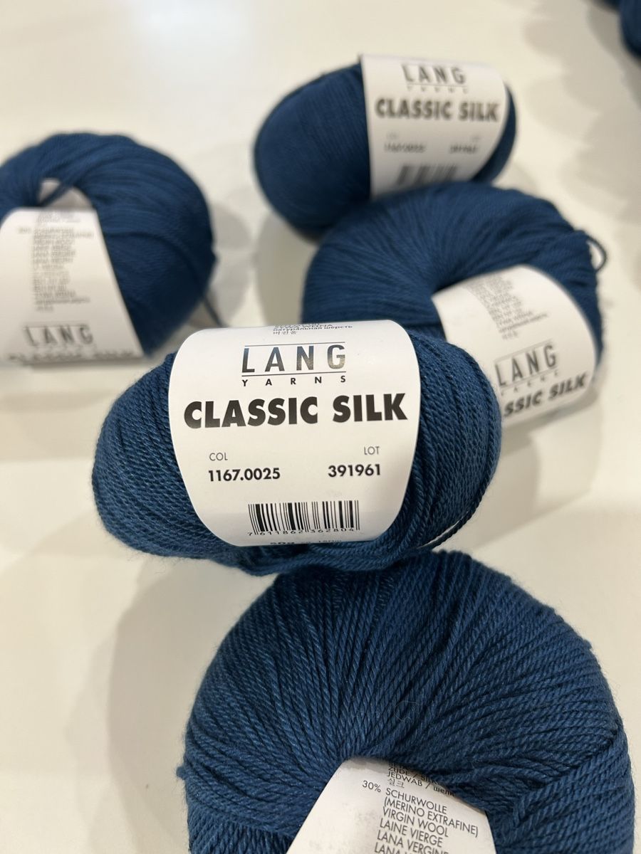 Lang Yarns Wolle: Classic silk Langyarns  – Neu und originalverpackt aus Bex von valetted 2