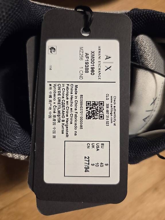 Scarpe da uomo: Armani Exchange Herren Schuhe – Usato da Küssnacht am Rigi venduto da chiaraschi 2