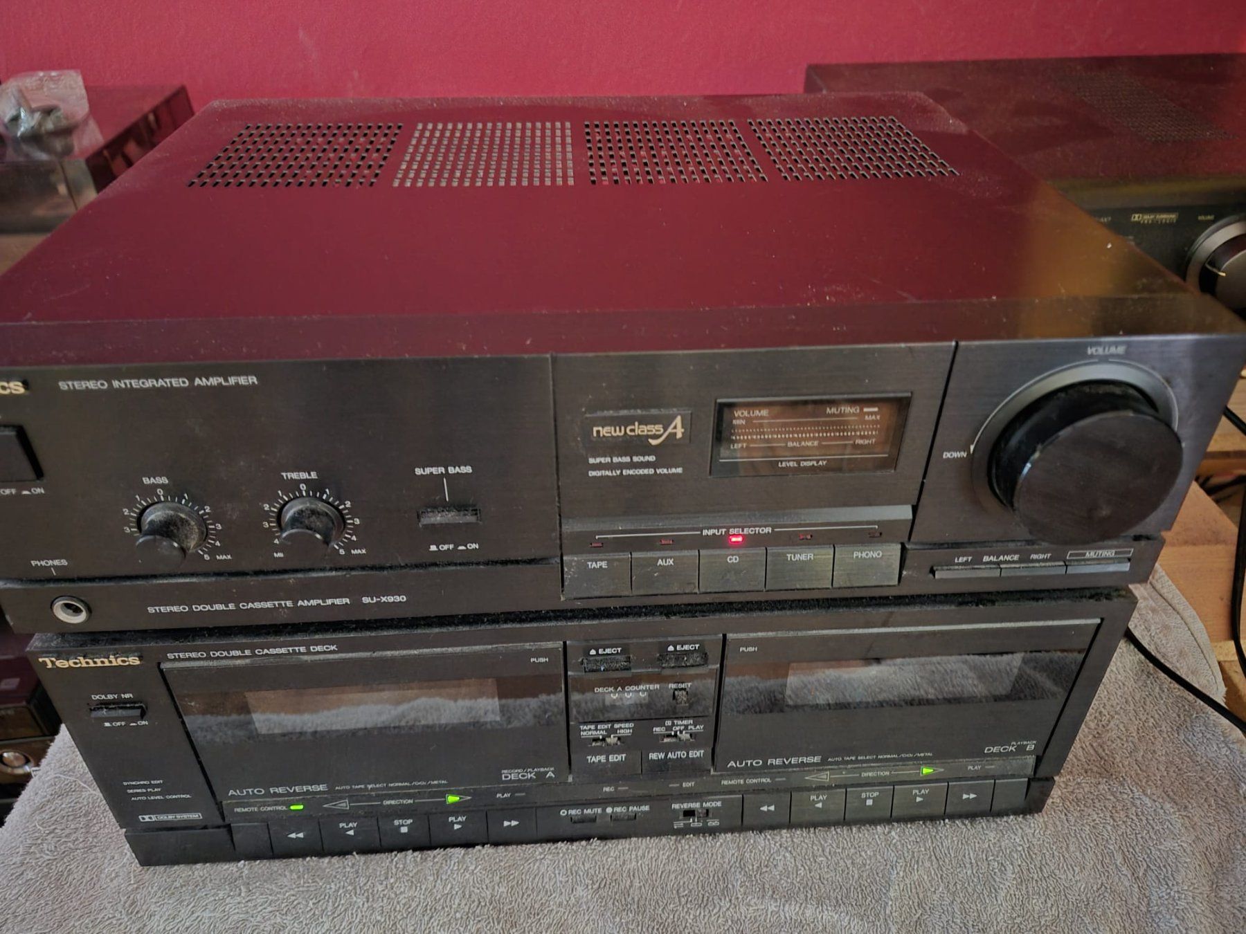 Technics Amplificateurs: Technics Kombi Verstärker – Défectueux à Brüttisellen par Stargate39 1