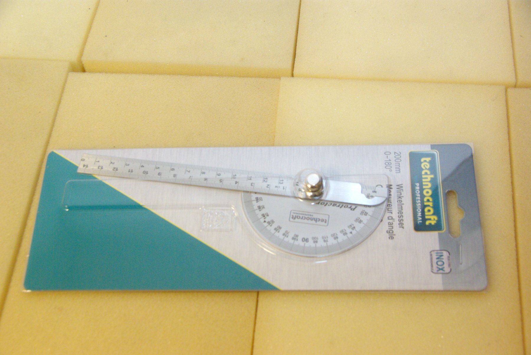 Technocraft Misurare: Winkelmesser von technocraft 200mm – Nuovo e nell'imballaggio originale da Herisau venduto da Cevianer1844 3