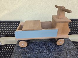 Holz Lauflernwagen Kinderwagen Kinderfahrzeug guter Zustand