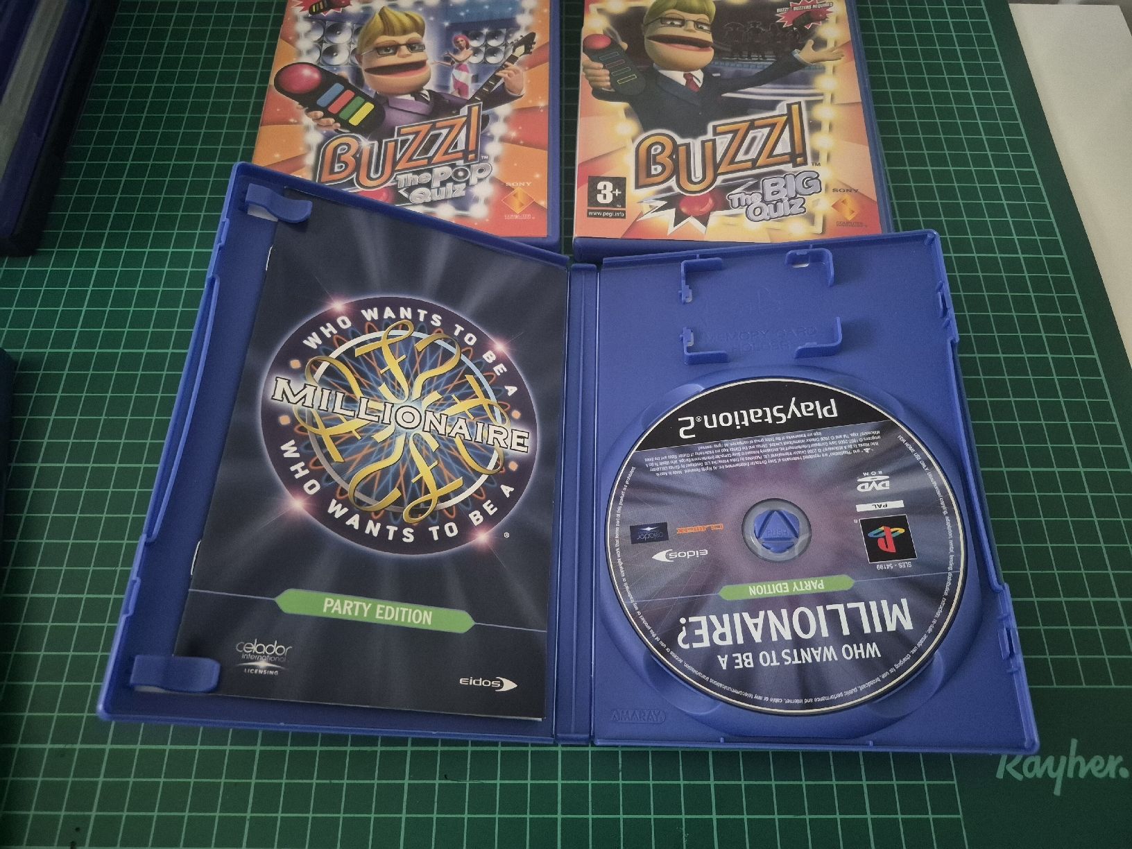 Sony Giochi: PS2 Buzz! Pop, Big Quiz & Millionaire - Bundle - Fun! – Usato da Meyrin venduto da Retro-GZ 1