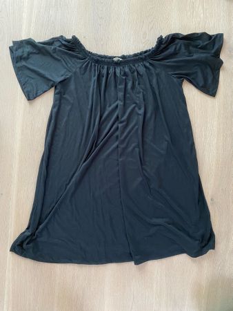 Legeres schwarzes Kleid Grösse S