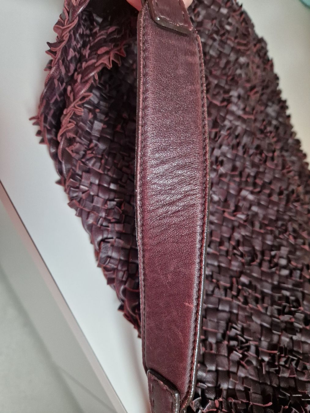 Borse da donna: geflochtene Falorni Tasche – Usato da Boppelsen venduto da ullichen 7