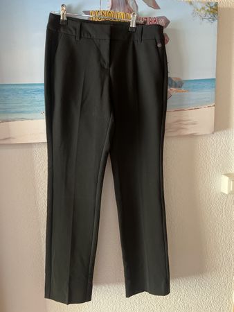 S.Oliver Stoffhose, schwarz, Gr. 34