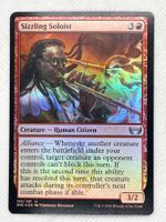 Magic the Gathering SNC: Sizzling Soloist Foil