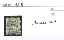 CH - Ziffermuster - SBK Nr. 65B - Berneck SG