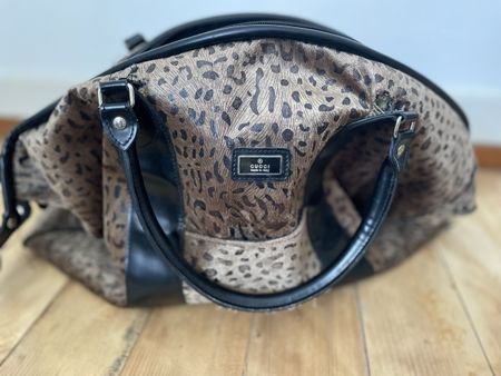 Gucci Reisetasche Vintage beschädigt