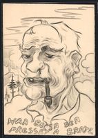Handgemalt, sign. Franz Dworschak: Karik