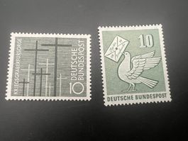 Deutsche Bundespost  1956 Mi. Nr. 247-48  *   (4934)