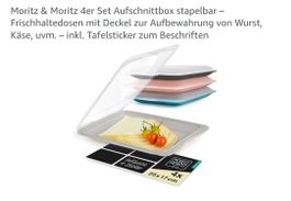 Moritz & Moritz Aufbewahrungsboxen Kühlschrank