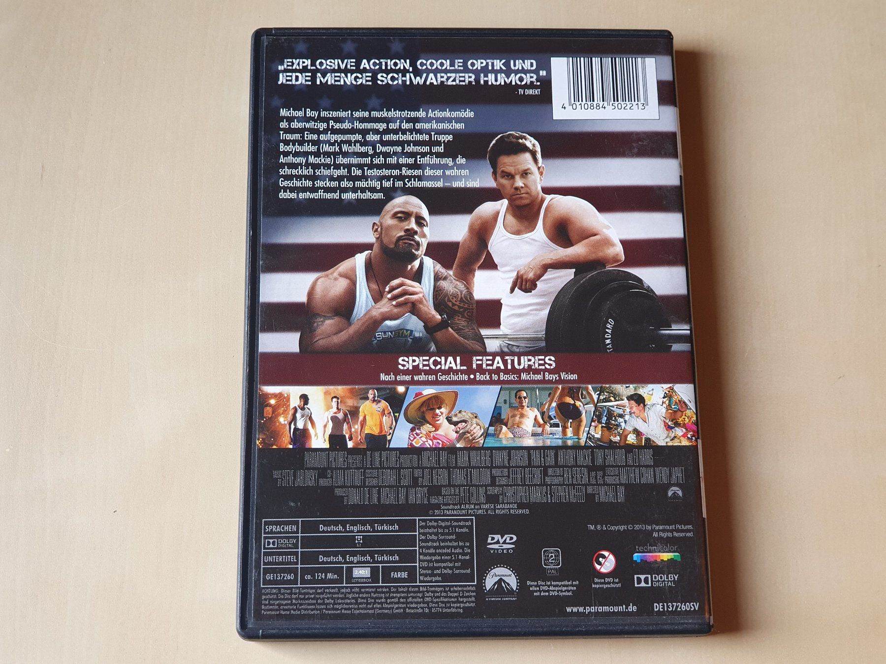 Tutti i DVDs: Pain & Gain – Usato da Stansstad venduto da collectorsshop 1