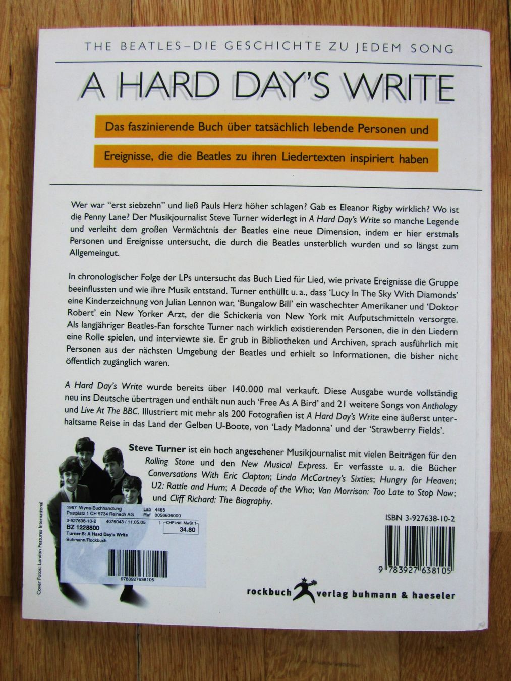Libri: A HARD DAY`S WRITE / THE BEATLES – Usato da Seengen venduto da mikelele 8
