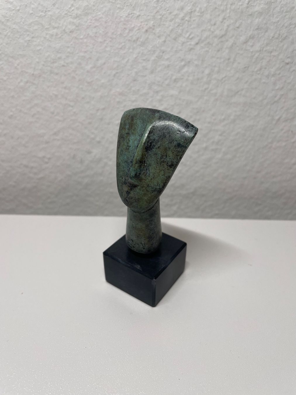 Sculture & Statue: Bronze Cycladic idol on marble base from Greece – Nuovo (secondo la descrizione) da Zürich venduto da my.greekholiday 1