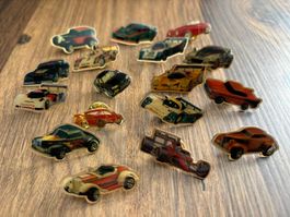 17 Stk. Pin - diverse Autos, Rennwagen
