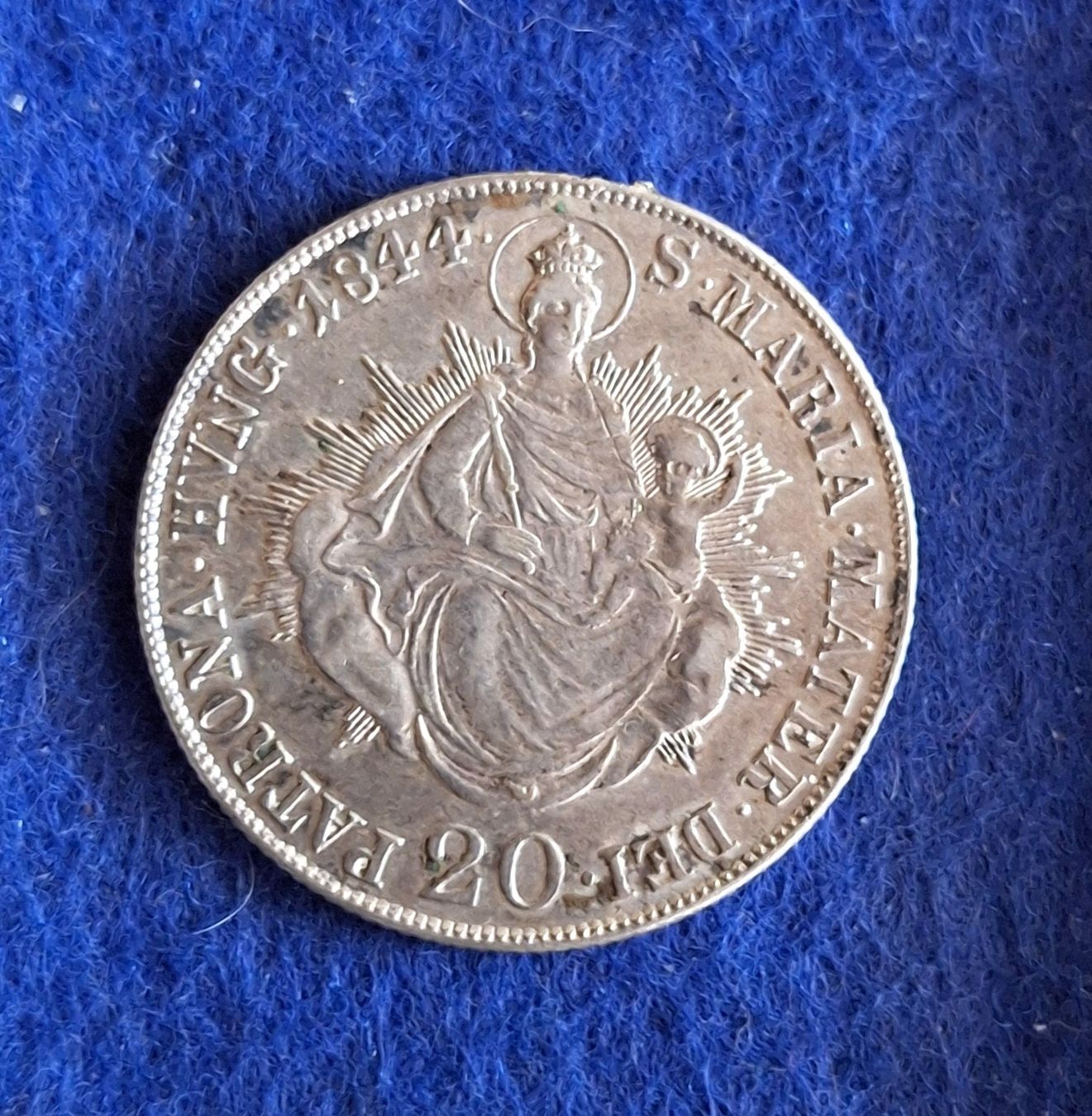 Tutti le monete: UNGARN - 20 KRAJCZAR 1844 B – Usato da Boniswil venduto da dpd4coins 1