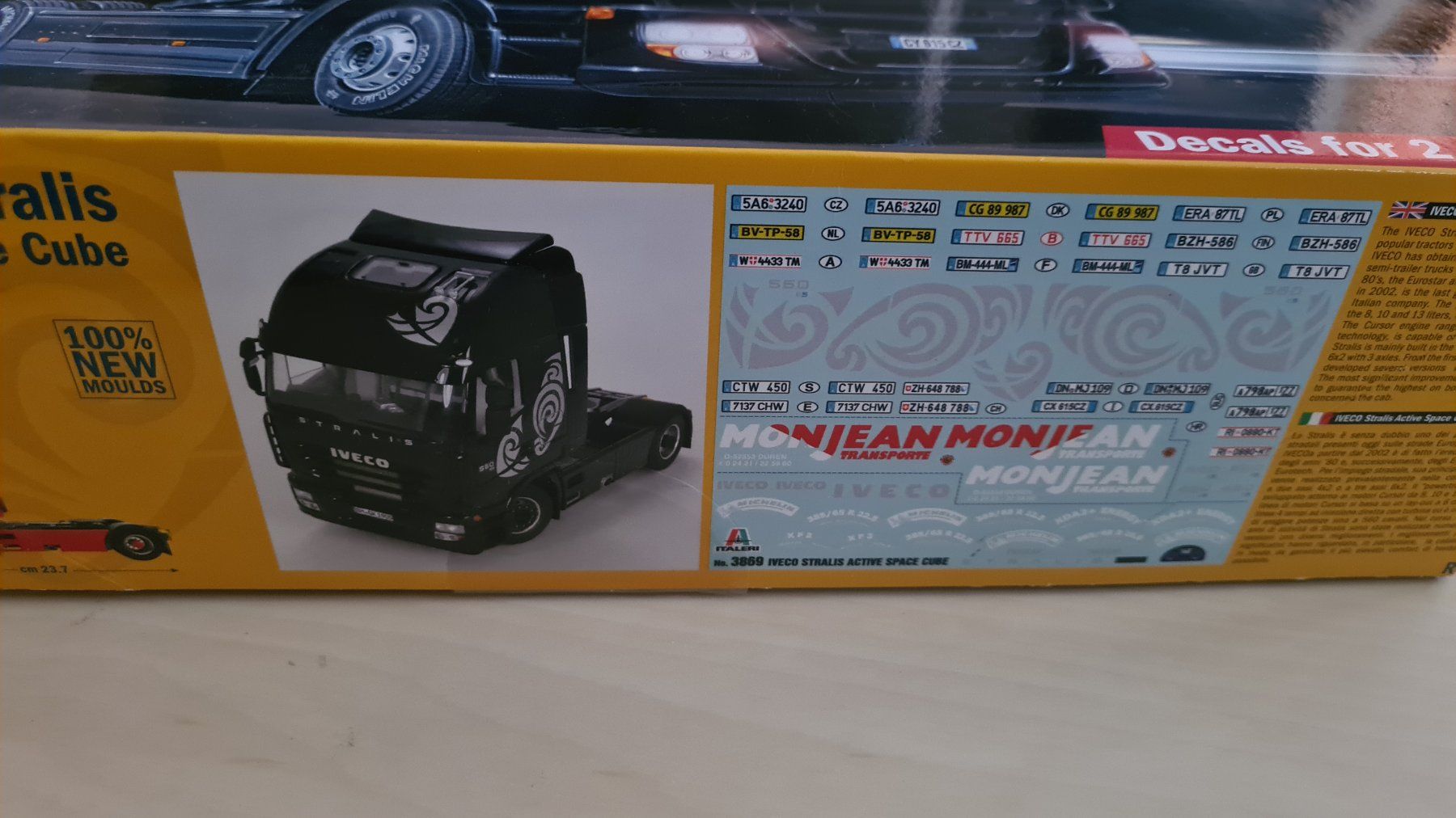 Italeri Kit di modellismo & Modellini statici: 1:24 Iveco Stralis Active Space Cube - Italeri 3869 – Usato da Bassersdorf venduto da jackbmw 2