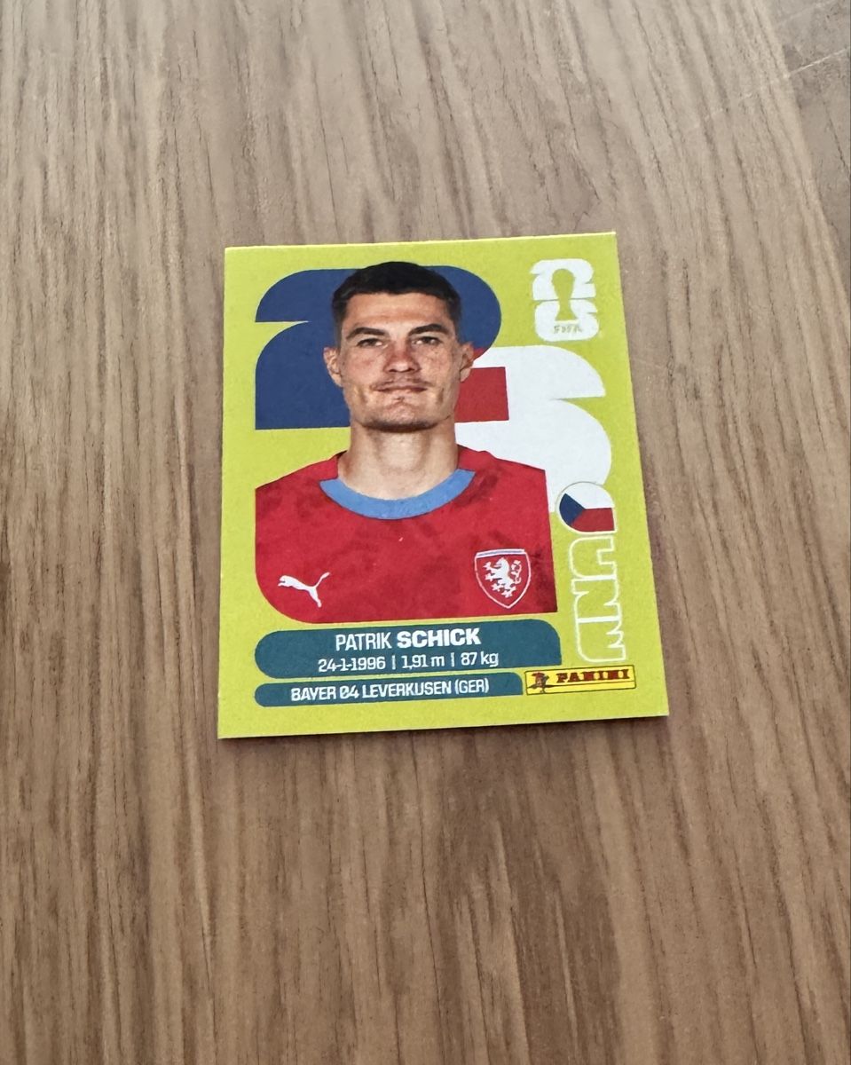 Panini Carte collezionabili: Panini Worldcup 2026 Schick CZE 20 – Usato da Bern venduto da tasemrah